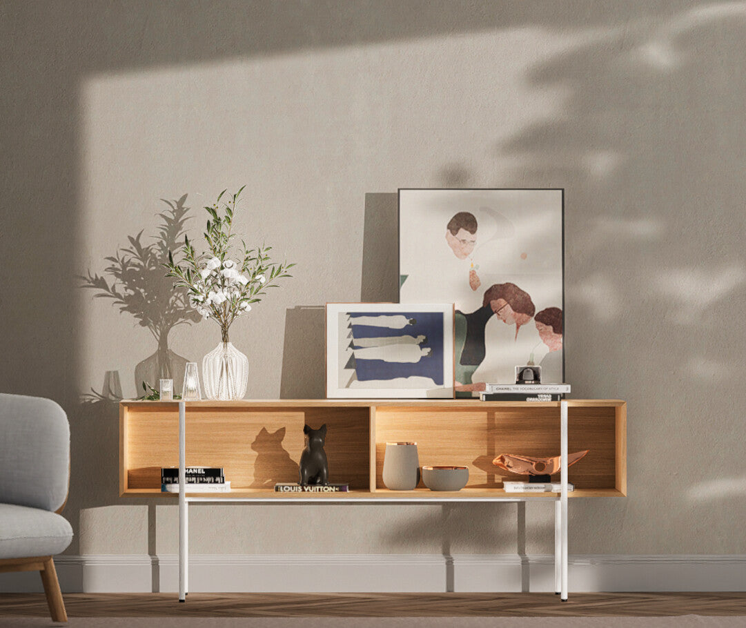 Mueble Estantería de Madera un Módulo Almo