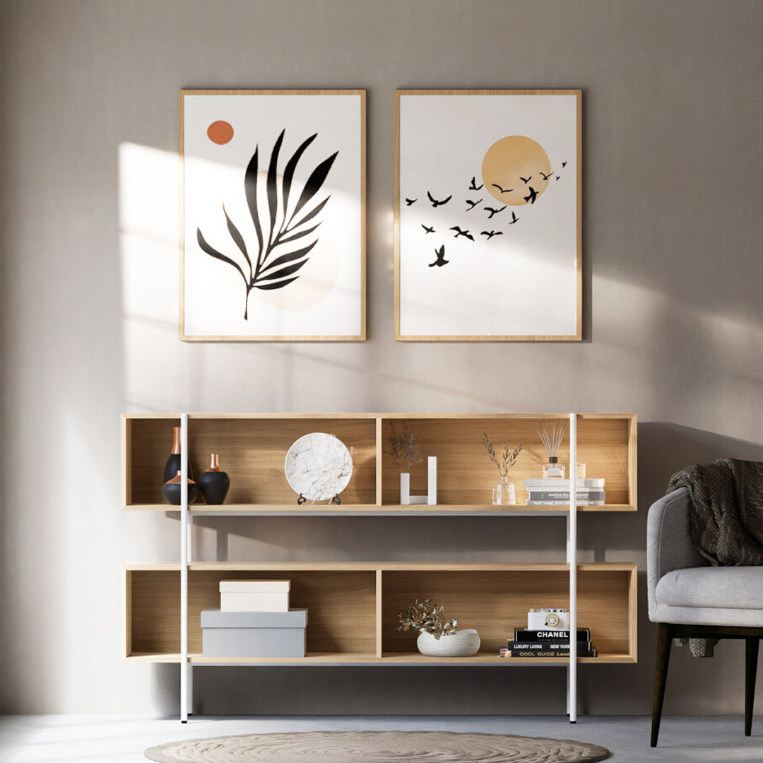 Estantería de Madera de Diseño Almo