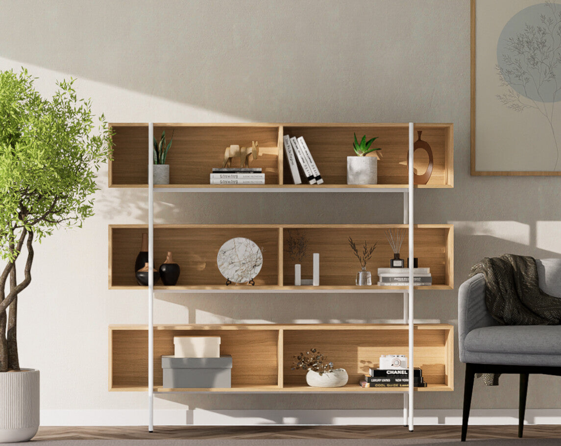 Mueble Estantería de Madera Almo